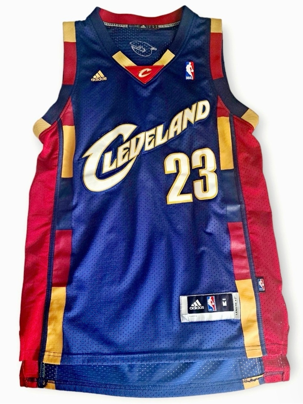 Adidas Cleveland Cavaliers LeBron James Alternate Basketball Jersey #23 Sz M